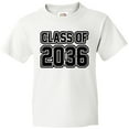 thumbnail image 3 of Inktastic Class of 2036 in Black Outlined Text Youth T-Shirt, 3 of 5