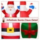 thumbnail image 4 of Inflables navideños de 6 pies Papá Noel Caja de regalo de Papá Noel gigante con 6 luces LED a prueba de agua con estacas de piso y cuerdas para decoraciones navideñas navideñas en el jardín, 4 of 8