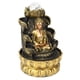 thumbnail image 1 of Decoración De Mesa, Con Decoración De Fuente De Luz Y Bola, Adorno De Agua Corriente De Buda Para El Hogar Octpeak Enchufe de EE. UU. 110V, 1 of 8