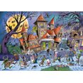 thumbnail image 1 of Cobble Hill Family Piece's 350 Piece Puzzle - Haunted House - Sample Poster Included, 1 of 2