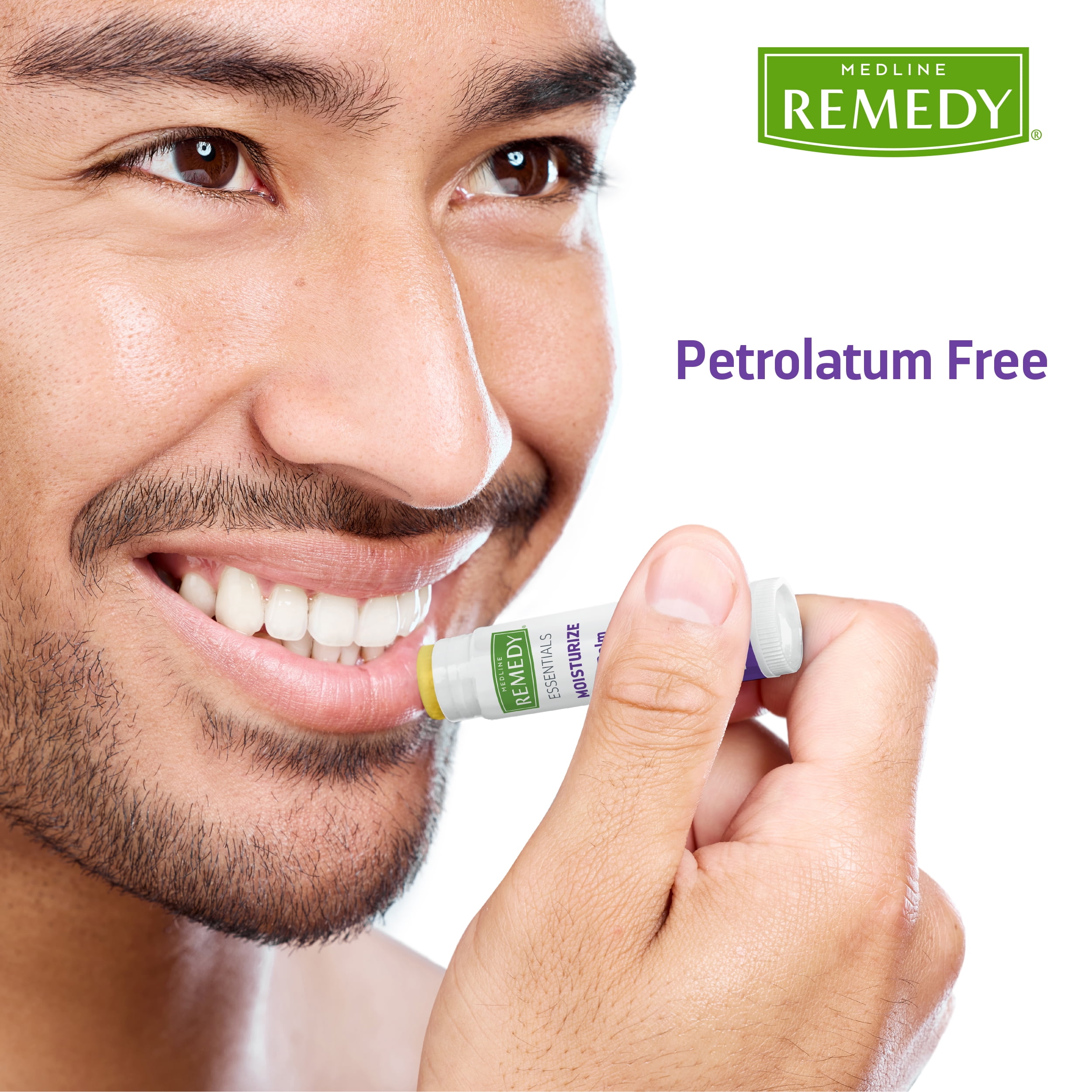Medline Remedy Essentials Lip Balm, 36 Count, Unscented, Moisturizing, Hydrating Lip Balm, Nourish, Soothe, Revitalize Chapped Lips