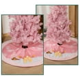 thumbnail image 3 of Falda de árbol de Navidad Bling Bling Rudolph rosa, 3 of 12