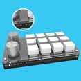 thumbnail image 2 of serony USB Mini 12-Key Mechanical Keyboard Programmable Keys No Drive Needed White, 2 of 8