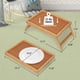 thumbnail image 4 of Bandeja y mesa Artmeer con patas plegables de bambú para desayuno, 4 of 7
