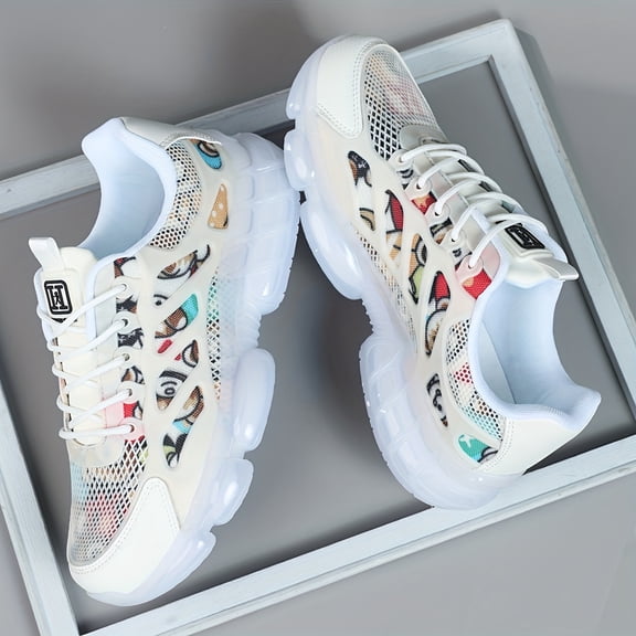 [Comfortable Sports Shoes] Comfortable Men's Low-Top Sports Shoes | Casual Lace-Up Sneakers, Footwear