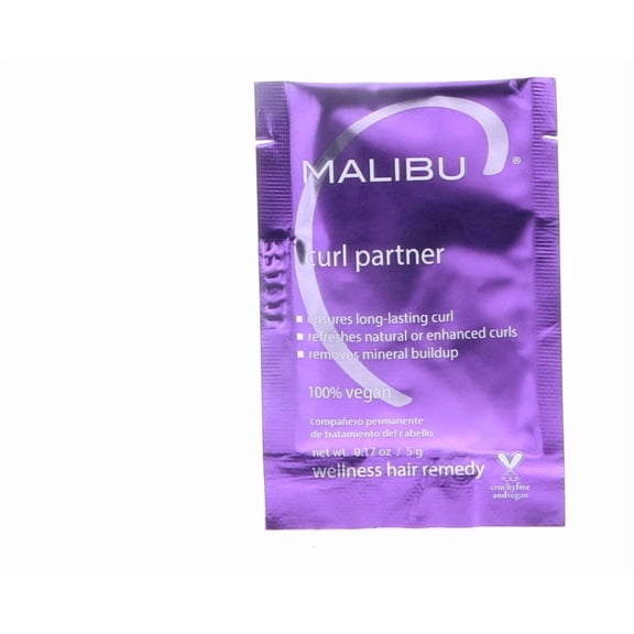 Malibu Curl Partner Health Wellness Treatment, 0.17 oz-Pack of 12