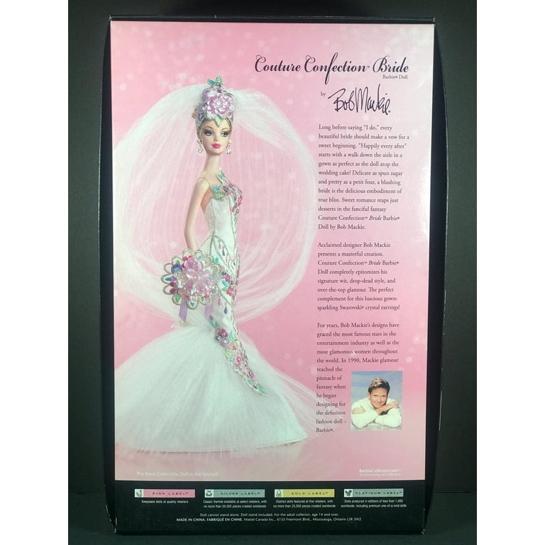 Barbie Mattel Bob Mackie Couture Confection Doll Limited Editon Walmart