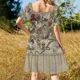 thumbnail image 5 of Receta de cóctel Mint Julep Vestido de manga corta Vestido de fiesta de lujo para mujer Vestido de noche de graduación de verano para mujer a la moda, 5 of 7