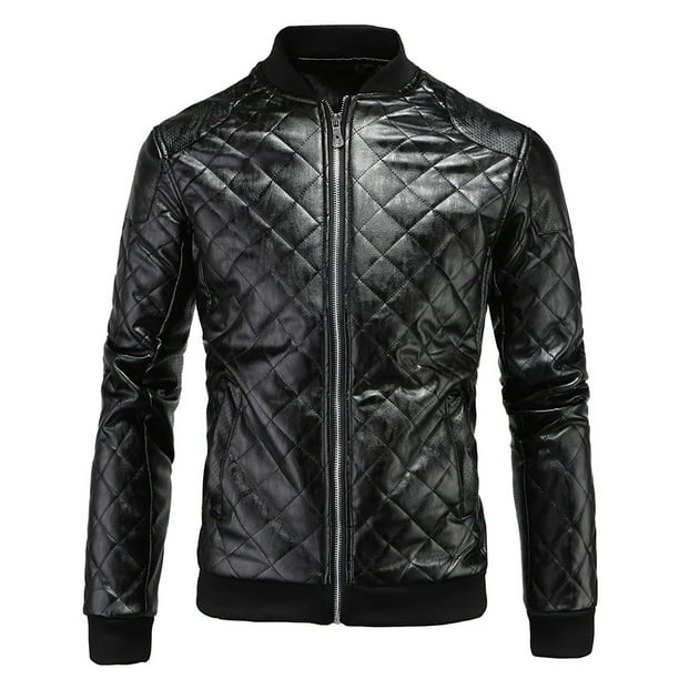 Leather jacket mens walmart shop