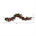thumbnail image 2 of Nearly Natural 6ft. Apple, Berries and Pinecone Artificial Garland, 2 of 4