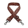 thumbnail image 5 of rygai Bag Shoulder Strap Wide Adjustable Long Snap Hook Clip High Tensile Replacement Bag Accessories Leopard Print Women Crossbody Bag Handbag Belt for Daily,Silver A, 5 of 8