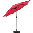 thumbnail image 1 of Sombrilla Exterior Playa Grande 2.7m Jardimex Rojo Patio + Base Contrapeso, 1 of 7