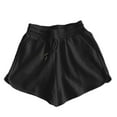 thumbnail image 4 of Shorts Women's Sports Shorts Summer Soft Breathable And Sweat Absorbent Odor And Leg Lengthening Effect With Pockets Thin Chaffing Shorts for Women Women Shorts Casual plus Size Elastic Waist Shorts, 4 of 5