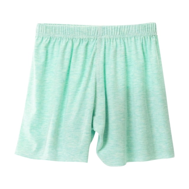 Odeerbi 3-14 Años Niños Niñas Bike Shorts Modal Seguridad Bajo Vestido Slip Shorts Sin Costuras Yoga Dance Shorts Verano Color Sólido Leggings Pantalones