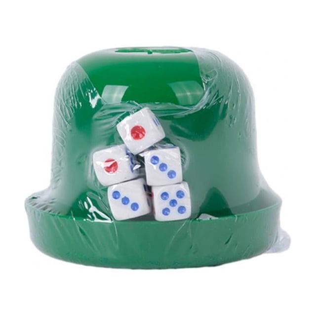 Ensemble de dés de Table Ronds Blancs pour Bar Club KTV dés en Plastique Jouet