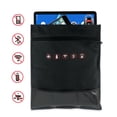 thumbnail image 1 of Bolsa de bloqueo de señal RFID, funda protectora tipo billetera para protección de privacidad de teléfono celular, bolsa antiespionaje (grande), 1 of 5