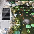 thumbnail image 2 of 5V 20W Solar Power Oxygenator Water Oxygen Pump Pond Aerator Aquarium Air Pump Solar Panel + Oxygen Pump Set For Fish Tank, 2 of 6