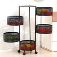 thumbnail image 3 of Estantes de almacenamiento giratorios Sincero de 5 niveles gran capacidad para cocina, 3 of 3