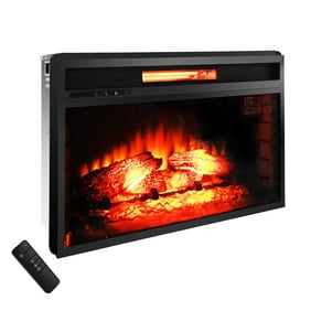 28 5 Electric Fireplace 1500w Embedded Insert Heater With Remote