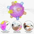 thumbnail image 5 of OAVQHLG3B 2 Pieces Squeaky Dog Toys,Spikey Dog Balls,Cleans Teeth for Healthier Gums BPA-Free Dog Toys for Aggressive Chewers,Spikey Balls, 5 of 5