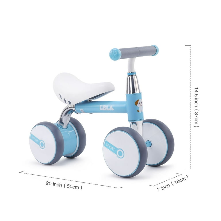 BeeBeeRun Baby Balance Bike Children Walker 10 36 Months Baby Bicycle No Padel Infant 4 Wheels Riding Toys for 1 Year Old Boys Girls