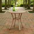 Crosley Palm Harbor Outdoor Wicker Round Side Table