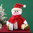 thumbnail image 4 of Plush Christmas Stuffed Animals Flip Sequin Plush Christmas Santa Claus Penguin Snowman Reindeer Plush Toys Christmas Ornaments for Kids The best Christmas gift, 4 of 7