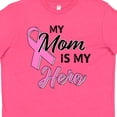 thumbnail image 4 of Inktastic My Mom is My Hero- Breast Cancer Awareness Youth T-Shirt, 4 of 5