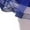 Blue, variant on iiniim Lyrical Dance for Girls Sparkly Rhinestone Ballet Leotard with Wrap Skirts Modern Dancewear Blue 12