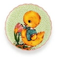 Mr. Cottontail 8" Ceramic Set of 4 Easter Plates