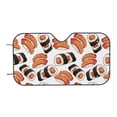 thumbnail image 7 of Balery Sushi Roll Print Car Windshield Sun Shade,Windshield Sunshade for Car Pickup Truck SUV Accessories-Small, 7 of 7