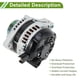 thumbnail image 3 of Alternador automotriz Unique Bargains para Honda Pilot 2005-2008 Alta salida 130A 12V 1 Pc No.31100RGLA01, 3 of 7