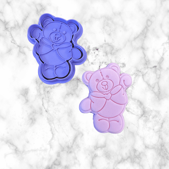 Teddy Bears Cookie Cutter 3.5