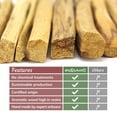 thumbnail image 2 of Palo Santo Sticks Premium from Peru (Ayabaca) - Palosanto Natural Incense - 14 Sticks, 2 of 8