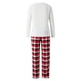 thumbnail image 6 of Family Matching Pajamas Christmas Pjs Holiday Nightwear Sleepwear Sets Long Sleeve Pjs, 6 of 6