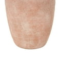 thumbnail image 5 of DecMode 16" Antique Style Pink Ceramic Vase with Handles, 5 of 9