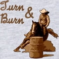 thumbnail image 2 of CafePress - Horse Barrel Racing Burn - Cute Infant Bodysuit Baby Romper - Size Newborn - 24 Months, 2 of 3