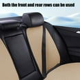 thumbnail image 4 of Car Seat Back Cushion with Ventilation - Comfortable & Cool Cushion for All Seasons, 3D Structure for Enhanced Support, Breathable Design, Portable & Removable, Ideal for Summer Use, 4 of 7
