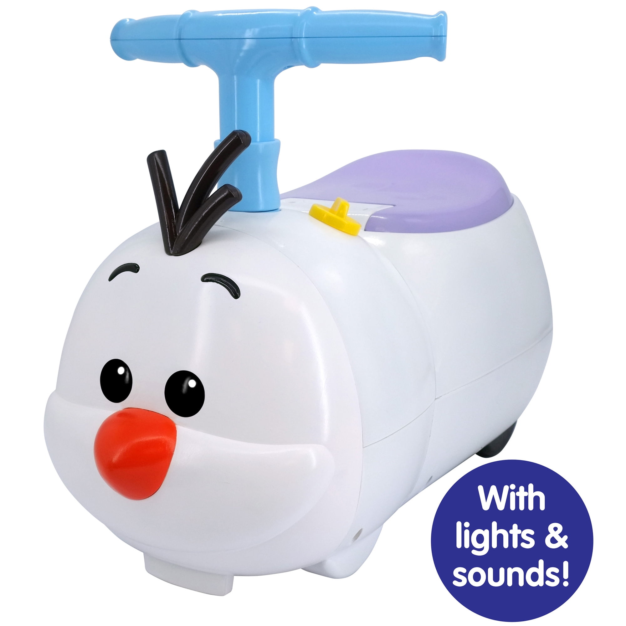 Kiddieland Disney Frozen Olf Zoom Ride On with Lights and Sounds