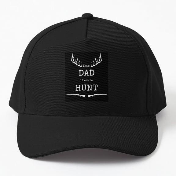 Jahat This Dad Likes To Hunt Cap, Hats For Men, Gift For Him