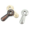 thumbnail image 2 of Metal Turn Mounts 50/Pkg-Antique, 2 of 2