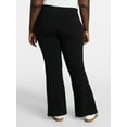 thumbnail image 4 of Terra & Sky Women's Plus Size Flare Leggings, Sizes 0X-5X, 4 of 5