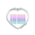thumbnail image 1 of Change Repetitive Color Art Deco Fashion Mirror Travel Magnification Portable Handheld Pocket Makeup, 1 of 3