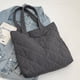 thumbnail image 2 of Bolso Tote para Mujer Con Bolsillo Interior Acolchado (Gris), 2 of 8