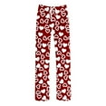 thumbnail image 4 of hotojiny Men's Pajama Pants Soft Pjs Lounge Bottoms with Pockets Comfortable Heart Elastic Waist Sleepwear for Men S-3XL, 4 of 5