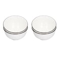 thumbnail image 3 of LYUMO Kitchen Utensil,4PCS 6in Soup Bowl White Ceramic Noodle Bowl Eco Friendly Rice Bowl For Kitchen Restaurant,Kitchen Bowl, 3 of 8