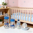 thumbnail image 3 of BUTOMKY Wide Neck Anti-Colic Baby Bottle 4 Pack Set(2oz /6oz /10oz), Natural Flow Anti-Bloating Feeding Bottles with Silicone Nipple, BPA Free Leak-Proof Baby Milk Bottles for Newborn 0m+, 3 of 6