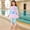 Light Pink1, variant on Girls 2 Piece Swimsuits Long Sleeve Cute Cartoon Print Floral Bathing Suit Drawstring UPF 50 Summer Beach Swimwear