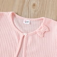 thumbnail image 4 of PatPat Girls Cardigan Bowknot Design Waffle School Uniform for Toddler to Big Girls Sizes 4-12, 4 of 6