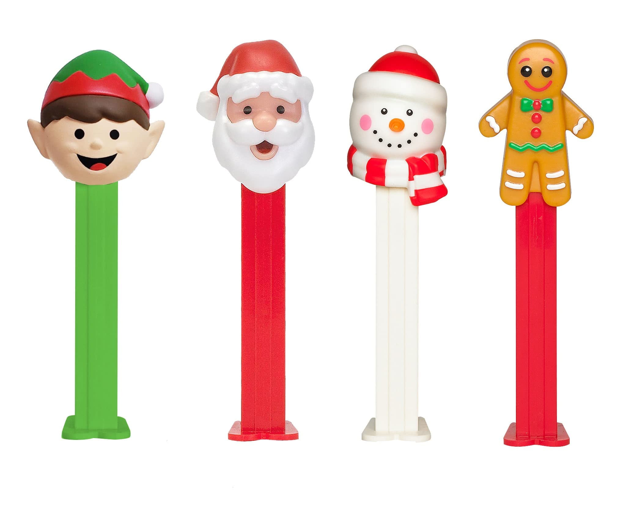 PEZ Christmas Candy Dispensers Set One Of Each Pez Dispenser With